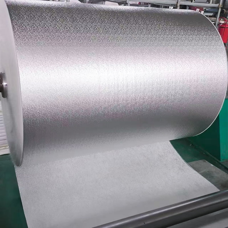 Geprägte oder beschichtete Aluminiumfolie