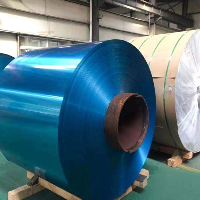 Geprägte oder beschichtete Aluminiumfolie